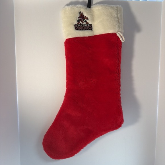 The Unbranded Brand Other - Phoenix Hockey Coyotes Christmas Stocking  Red And White 20"